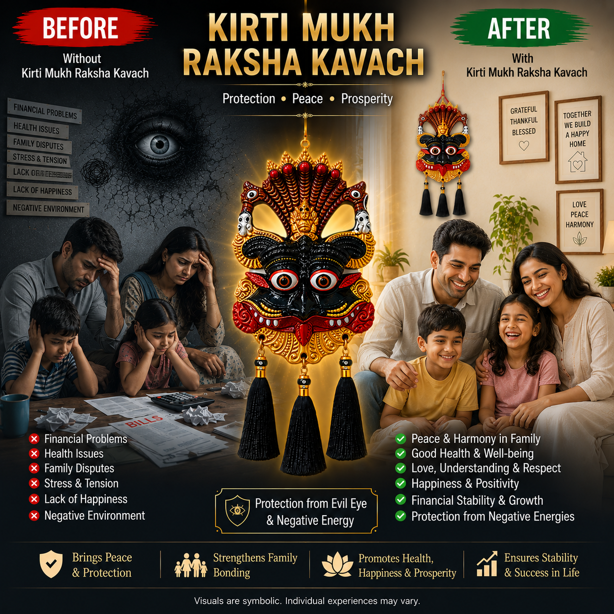 Kirtimukh Vastu Raksha Kavach | Har jagah suraksha aur shanti ka ehsaas