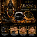 Aragaja Tilak | Traditional Divine Temple Fragrance | Natural Pooja Paste for Daily Worship, Archana, Abhishekam & Idol Alankaram (Copy)
