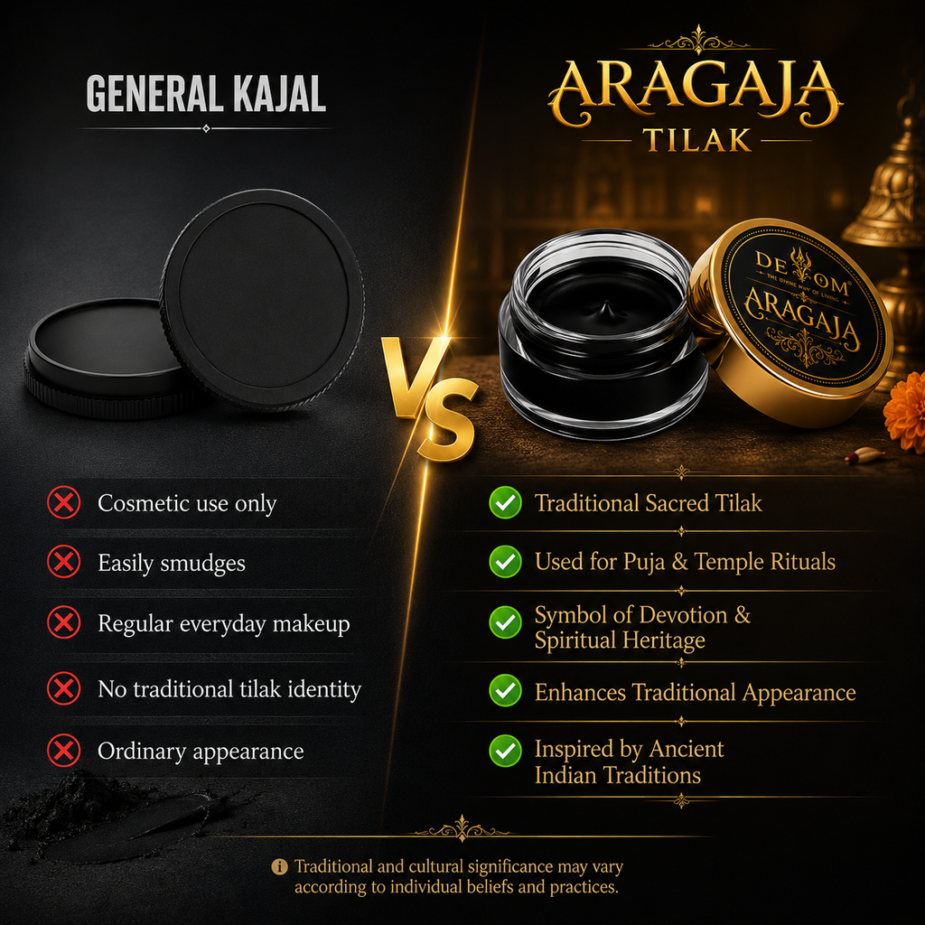 Aragaja Tilak | Traditional Divine Temple Fragrance | Natural Pooja Paste for Daily Worship, Archana, Abhishekam & Idol Alankaram