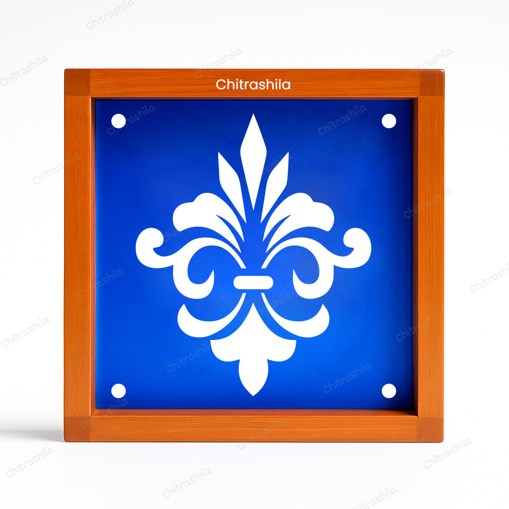 Contemporary Pattern Design 3 Rangoli Stencil – 5x5 Inches (WA-39)