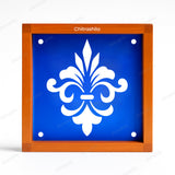 Contemporary Pattern Design 3 Rangoli Stencil – 5x5 Inches (WA-39)